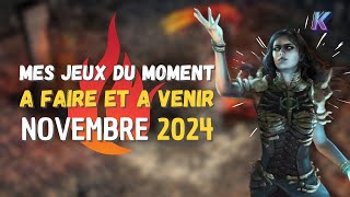 MES JEUX PC DU MOMENT NOVEMBRE 2024 🤩 MMORPG amp Shooter Extract gaming [upl. by Ybanrab]