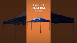 Tenda Gazebo Dobrável Pagoda 3m x 3m Oxford  Bel [upl. by Aret]