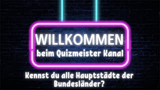 16 Bundesländer und Hauptstädte erratenDas Deutschland Quiz deutschland rätsel [upl. by Ruhnke]