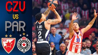 Crvena Zvezda Belgrade  Partizan Belgrade  Full Game Highlights [upl. by Attenwad538]