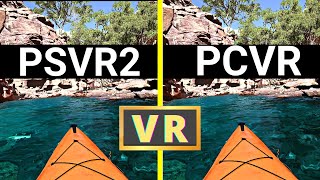 PSVR2 vs PCVR  First Impressions [upl. by Esyak]