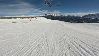 Serre chevalier piste bleue Eftanis [upl. by Rickert]