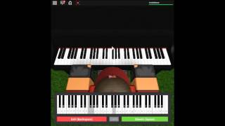 Toreador March from Carmen by Georges Bizet on a ROBLOX piano [upl. by Salisbury812]