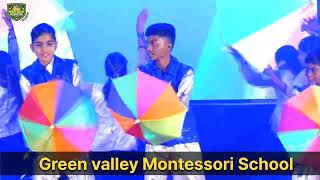 Sawan Mashup 💃🕺  Green Valley Montessori School 🎒🏫 [upl. by Shalna]