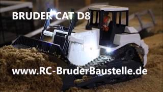 Bruder CAT D8 Planierraupe  RC Umbau [upl. by Eerased]