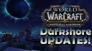 Battle for Darkshore Zone UPDATES 81 Warfront  Battle for Azeroth [upl. by Duston]