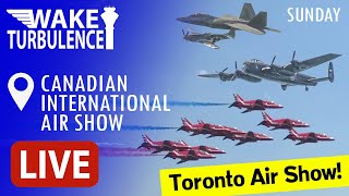 🔴LIVE Toronto Air Show ✈️ CIAS Sunday Action F22 Red Arrows Snowbirds from Waterfront [upl. by Timoteo]