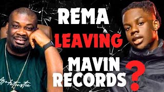 Rema leaving mavins Records [upl. by Akimik]