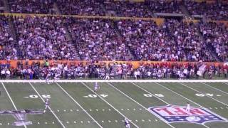 Eli Manning to Mario Manningham 38yard catch  Super Bowl XLVI NY GIANTS [upl. by Eanahc]