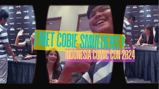 COBIE SMULDERS SIGNED MY EP   Indonesia Comic Con 2024 🤖 [upl. by Amat648]