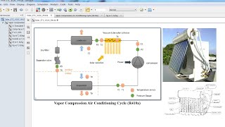 Solar Thermal ETC  Vapor Compression Air Conditioning  R410a  Matlab  Simulink Model [upl. by Mak]