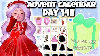 😱 ADVENT CALENDAR DAY 14 😱 Roblox royal high [upl. by Enilec872]