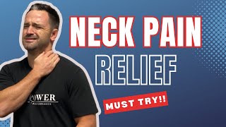 Neck Pain Relief Exercises  Guaranteed Results [upl. by Setsero]