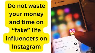 Beware of quotFakequot Life Influencers on Instagram Tamil [upl. by Albion]