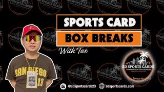 SD SPORTS CARDS 112824 THANKSGIVING 3X REWARDS NIGHT W TAE boxbreak sportscards liveboxbreaks [upl. by Paxon]