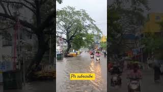 cyclone fengal fengal puyalin thakkam chennaiyil chennai fun flood chennai breakingnews [upl. by Farrington]