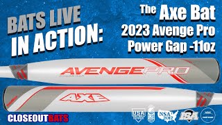 HITTING Axe Bat Avenge Pro Infrared Fastpitch Bat L158JR 10oz 11oz 2023 [upl. by Keelby866]