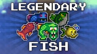 Stardew Valley  Legendary Fish How to Catch amp Locations [upl. by Magnus369]