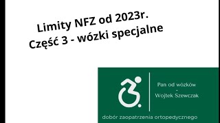 Zmiana dofinansowania NFZ w 2023 do wózków specjalnych dla dorosłych i dla dzieci  P130 i P131 [upl. by Warner]