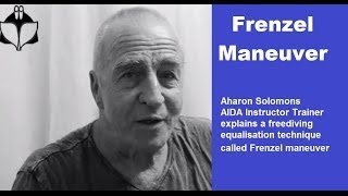 Aharon Solomons explains freediving equalization  Frenzel maneuver [upl. by Amliw236]