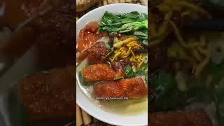 Roast duck egg noodle soup [upl. by Sirraj958]