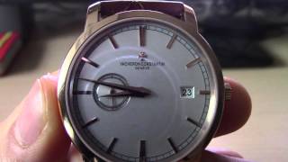 vacheron constantin patrimony traditionnelle small seconds date model review 바쉐론콘스탄틴 패트리모니 트래디셔널 [upl. by Lancey287]