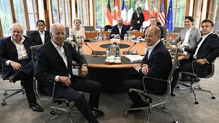 G7Gipfel endet mit massiven Unterstützungszusagen an die Ukraine  AFP [upl. by Eva]