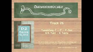 Track 26  D2 Melodiediktat  D2 Theorieschule Ohrwurmbücher 2020 [upl. by Atnahc492]