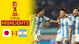 Japan vs Argentina  13  Highlights  FIFA U17 World Cup 2023 [upl. by Leuname]