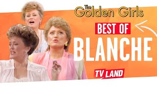 Rue McClanahans Best of Blanche Devereaux  The Golden Girls [upl. by Idnew]