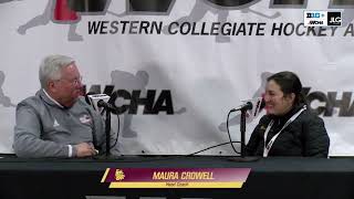 Final Faceoff Minnesota Duluth Media Day Interviews [upl. by Sukin310]