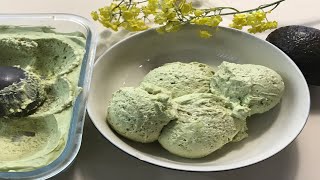 AVOCADO ICE CREAM  KETO  LOW CARB [upl. by Karrie]