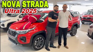 NOVA STRADA 2024  2025 ESSA É A TOP DE LINHA DOS 7 MODELOS DA NOVA FIAT STRADA [upl. by Anauqcaj117]