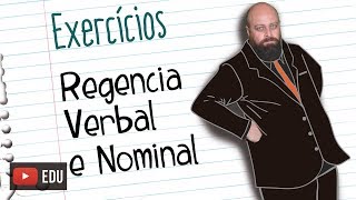 Exercícios de Regência Prof Noslen [upl. by Leitao225]