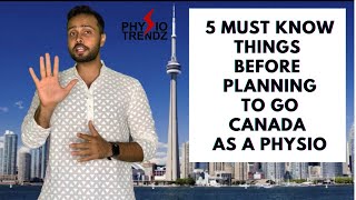 A to Z About Physiotherapy In Canada5 Key Points From Live Session Physiotrendz CANADA [upl. by Adirem]