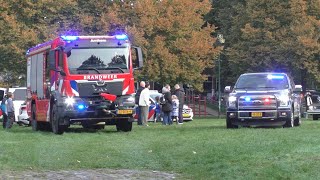 Open dag Arnhem  Brandweer amp Amerikaanse politie met spoed in Arnhem [upl. by Toney]