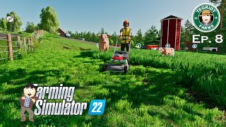 fs22  Termino un contrato y sale mal  Tegridy Farms Ep8 [upl. by Dorinda]