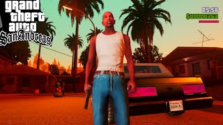 BEGINNING OF NEW JOURNEY  GTA SAN ANDREAS 1 [upl. by Ymac]