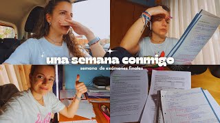 VLOG SEMANAL semana de exámenes finales🤯 primera etapa acabada me dan las notas 🥳  ByMery [upl. by Homer862]