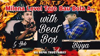 Milena Level Tero Bau Bola A with Beat Box  With Uncut Clips  Ft G Bob  ANTF  Viral Rap Song [upl. by Ahsiele]