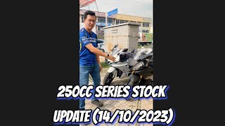 250CC BIKE SERIES STOCK UPDATE TM MOTOWORLD TMM 14102023 [upl. by Kennett158]