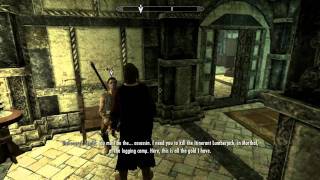 Skyrim  The dark brotherhood forever quest HD [upl. by Nohtiek303]