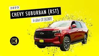 Enjoy a Glimpse Into the 2023 Chevy Suburban RST [upl. by Assiram999]