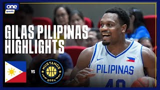 GILAS PILIPINAS vs TAIWAN MUSTANGS  GILAS HIGHLIGHTS  SEND OFF FRIENDLY MATCH  JUNE 24 2024 [upl. by Fruin]