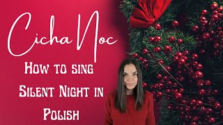 How to sing Silent Night in Polish [upl. by Dnomso]