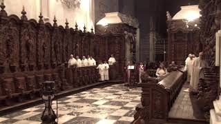 170324  Gregoriaanse vespers met uitstelling van het H Sacrament [upl. by Ardnatal]