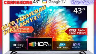 Qled Tv Pertama di 43 inch Review Changhong L43QCN1 Indonesia [upl. by Alig]