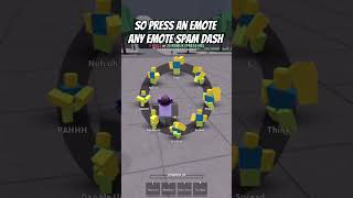 how to do 3m1 dash emote dash tech [upl. by Airasor]