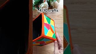 410 DIY Box Decoration ideas  crafts  best out of waste  shorts [upl. by Tevis539]