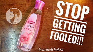 DABUR Gulabari Rose Water  Bearded Chokra [upl. by Reinhard]